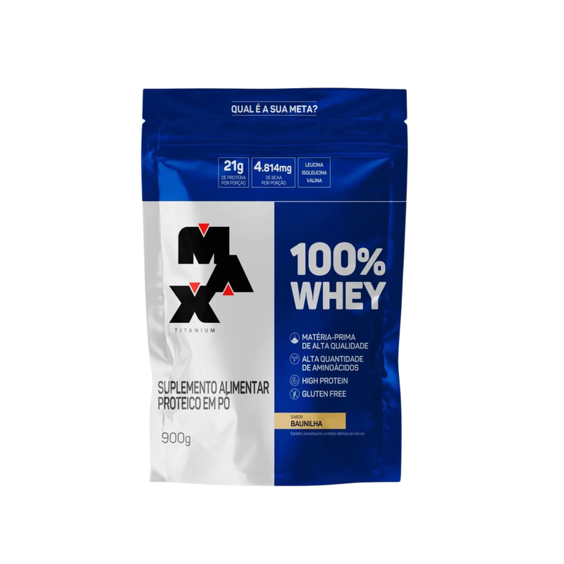 100% WHEY REFIL 900G