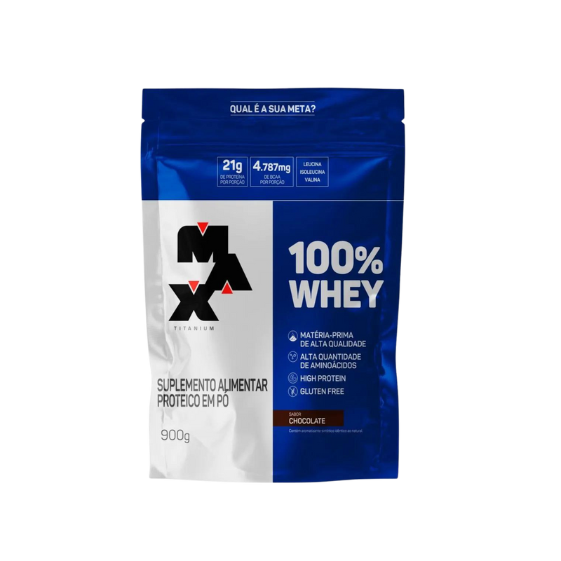 100% WHEY REFIL 900G