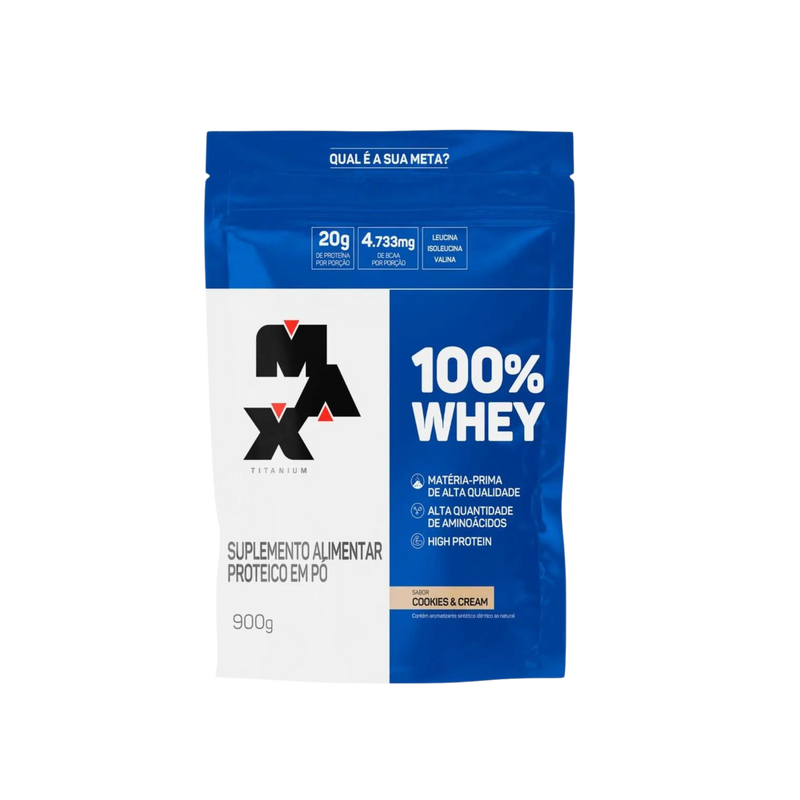 100% WHEY REFIL 900G