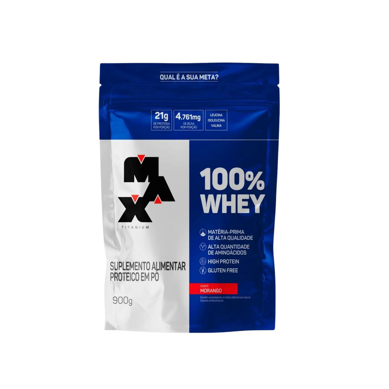 100% WHEY REFIL 900G
