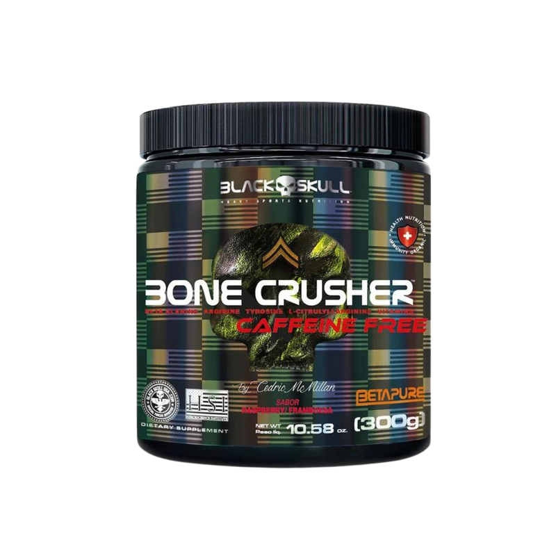 BONE CRUSHER CAFFEINE FREE FRAMBOESA 300G