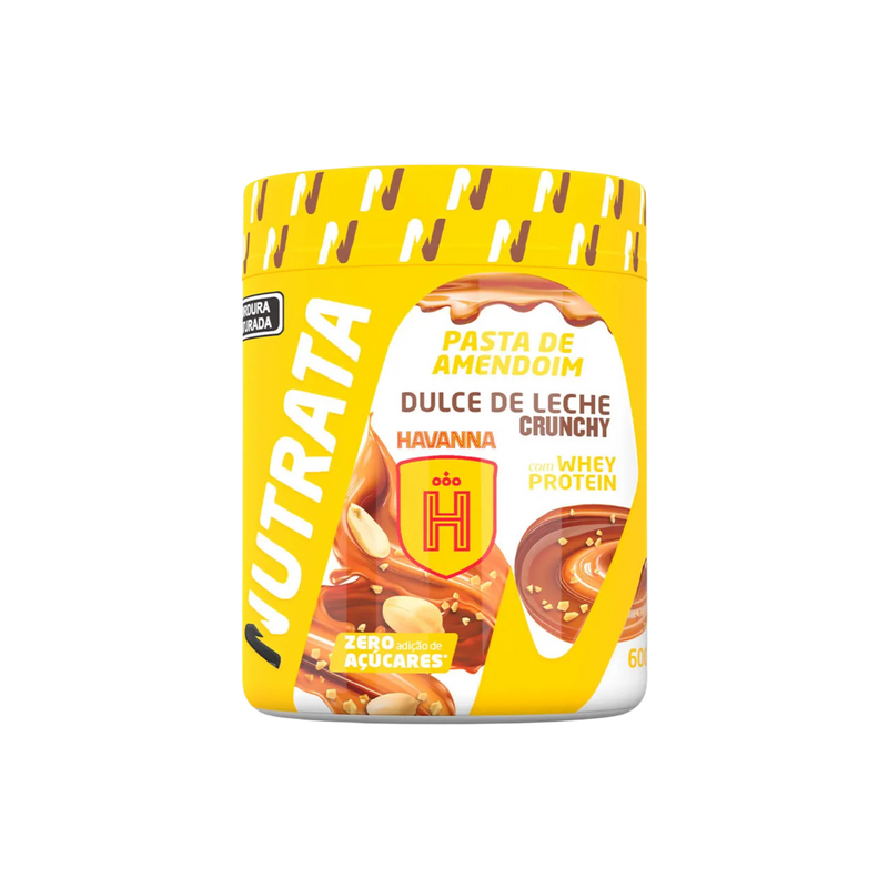 PASTA DE AMENDOIM NUTRATA - 600G