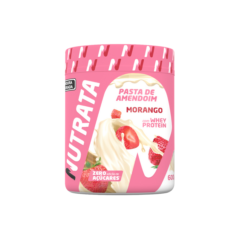 PASTA DE AMENDOIM NUTRATA - 600G