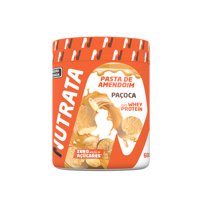 PASTA DE AMENDOIM NUTRATA - 600G