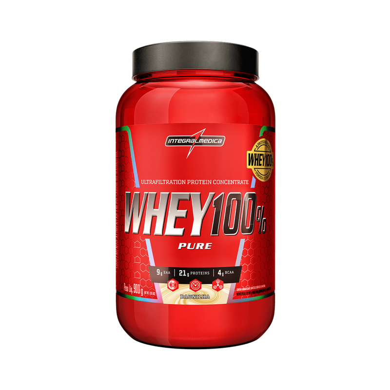 WHEY 100% PURE POTE 900G