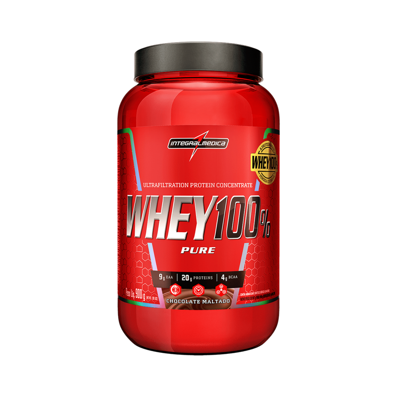 WHEY 100% PURE POTE 900G