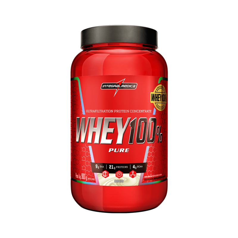 WHEY 100% PURE POTE 900G