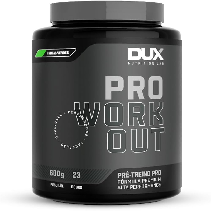 PRE WORKOUT PRO FRUTAS VERDES POTE 600G